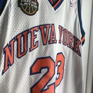 New York Knicks Vintage Adidas Swingman Jersey - M